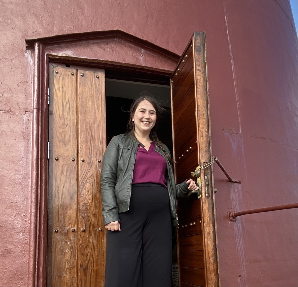 – Vi traff en kunstner på Slettnes&nbsp;fyr